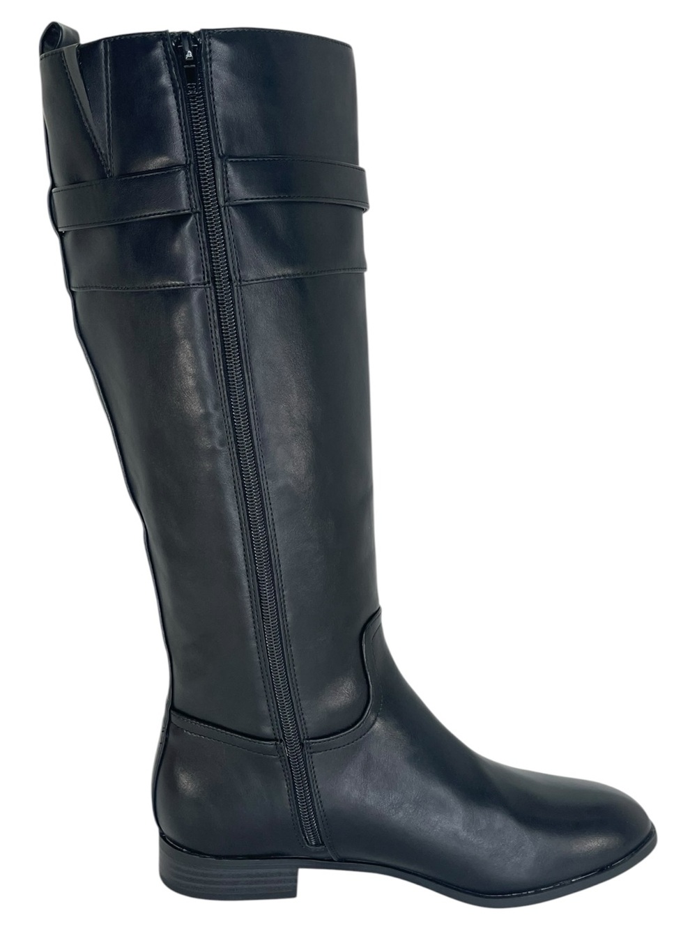 Giani Bernini Taharahh Black Faux Leather Knee High Womens Boots Size 9.5M - Picture 5 of 12